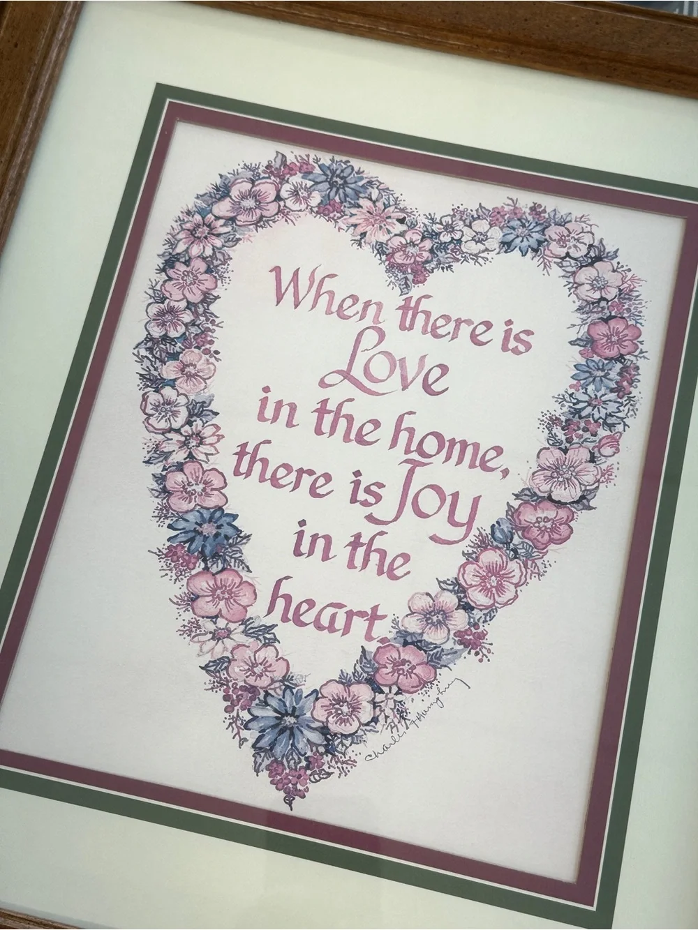 Home Interiors charming floral